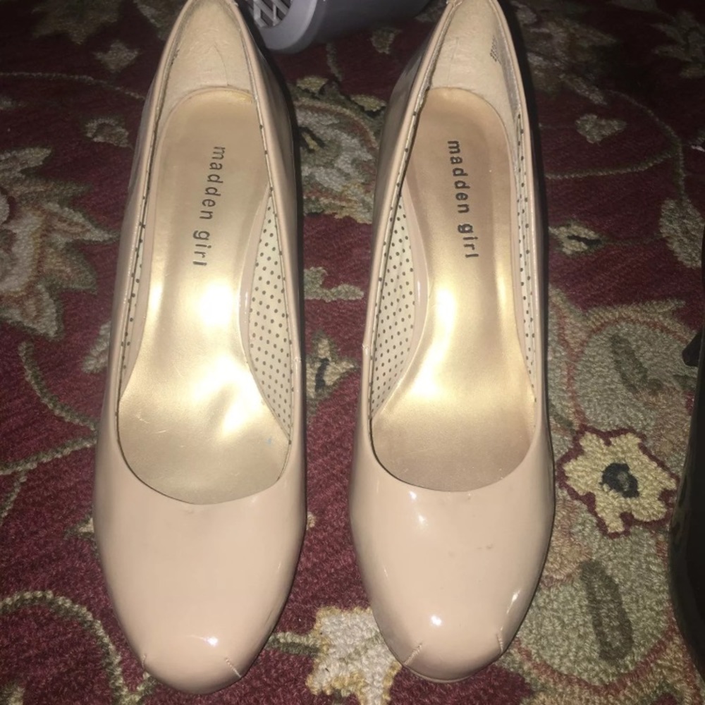 Nude Madden Girl Heels